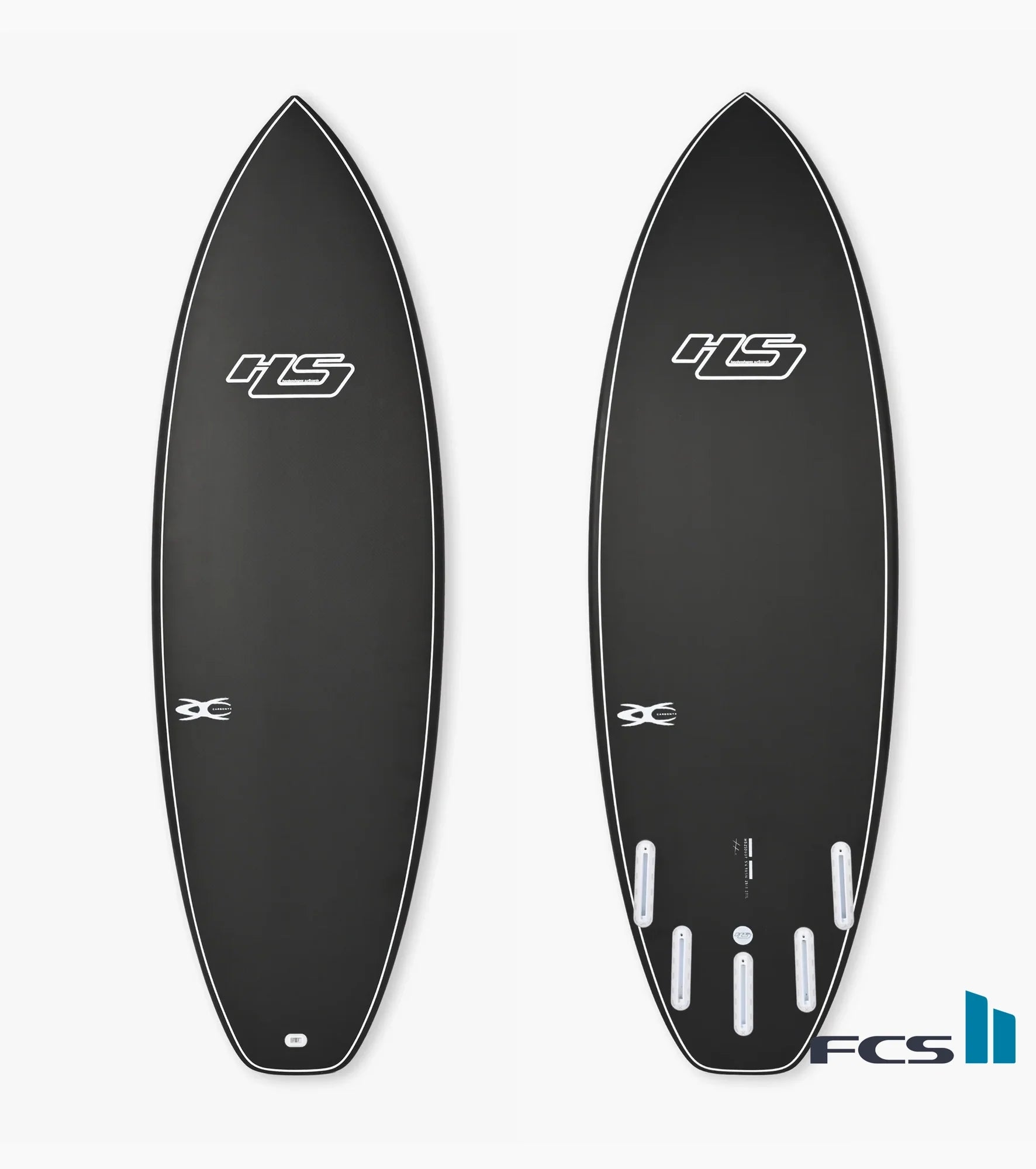 Haydenshapes Nova Carbonyx - FCS II - 5 Fin