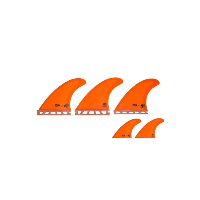 Creatures of Leisure - 5 Fin Set – Small – Orange