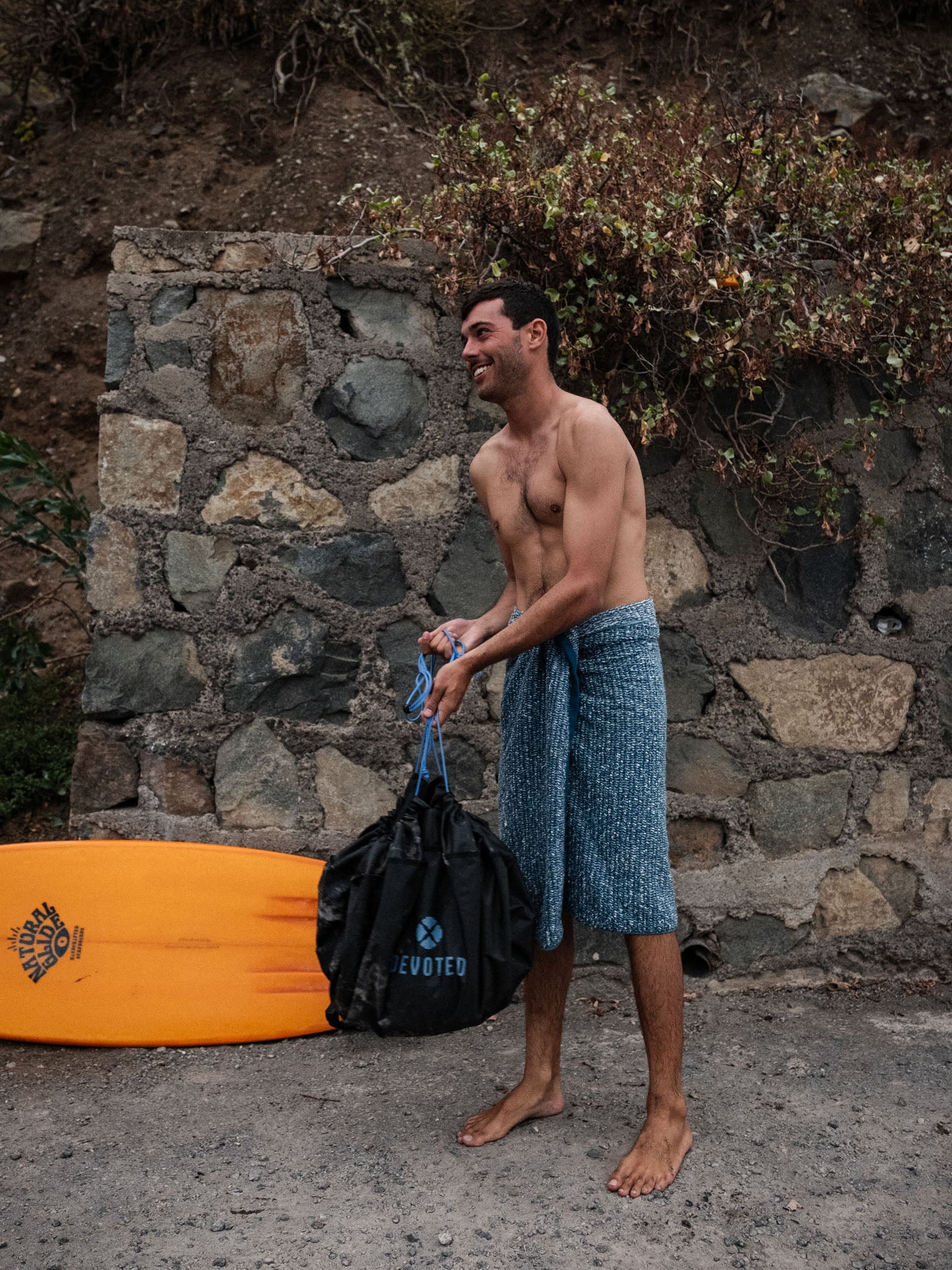 Devoted change mat wetsuit bag