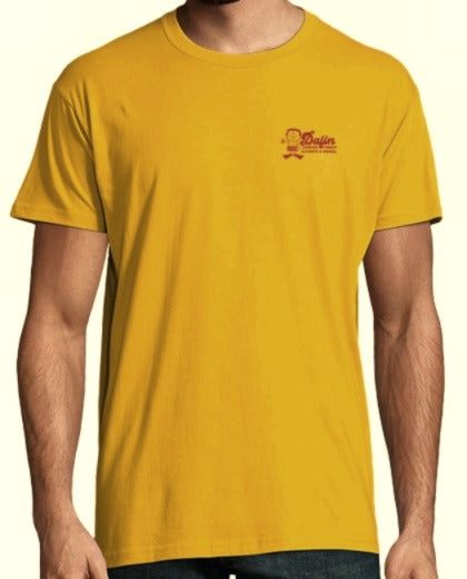 Dafin Tee Noordzee Boardstore WSL surf games flippers swimfins mustard