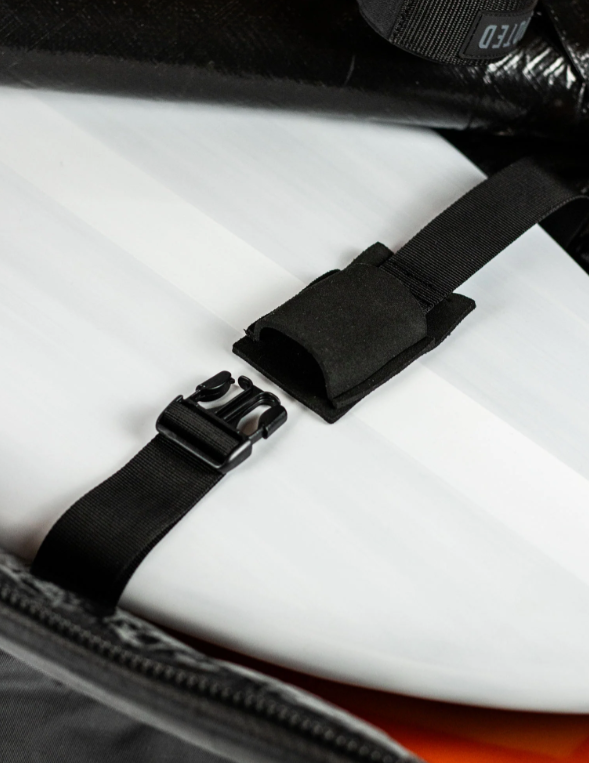 Devoted Boardbag - Longboard 10mm Double Travel Noordzee Boardstore Surfshop scheveningen