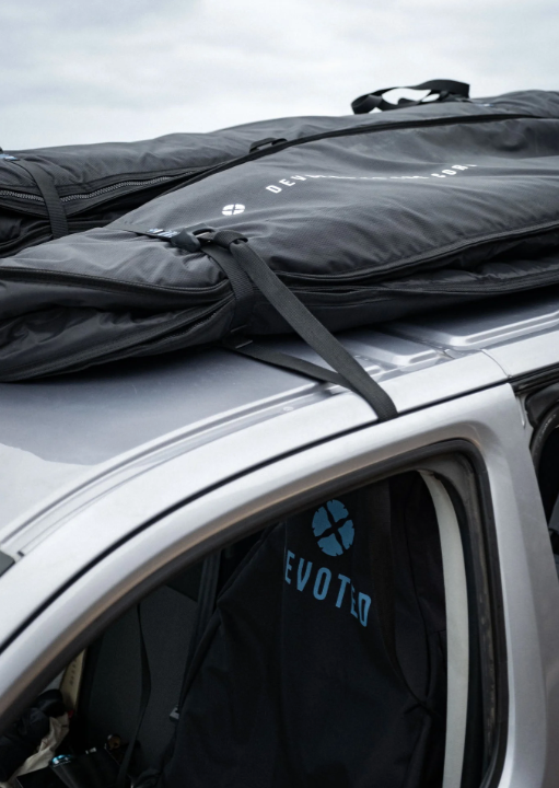 Devoted Premium Double Soft Roof Rack surfshop noordzee devoted boardstore
