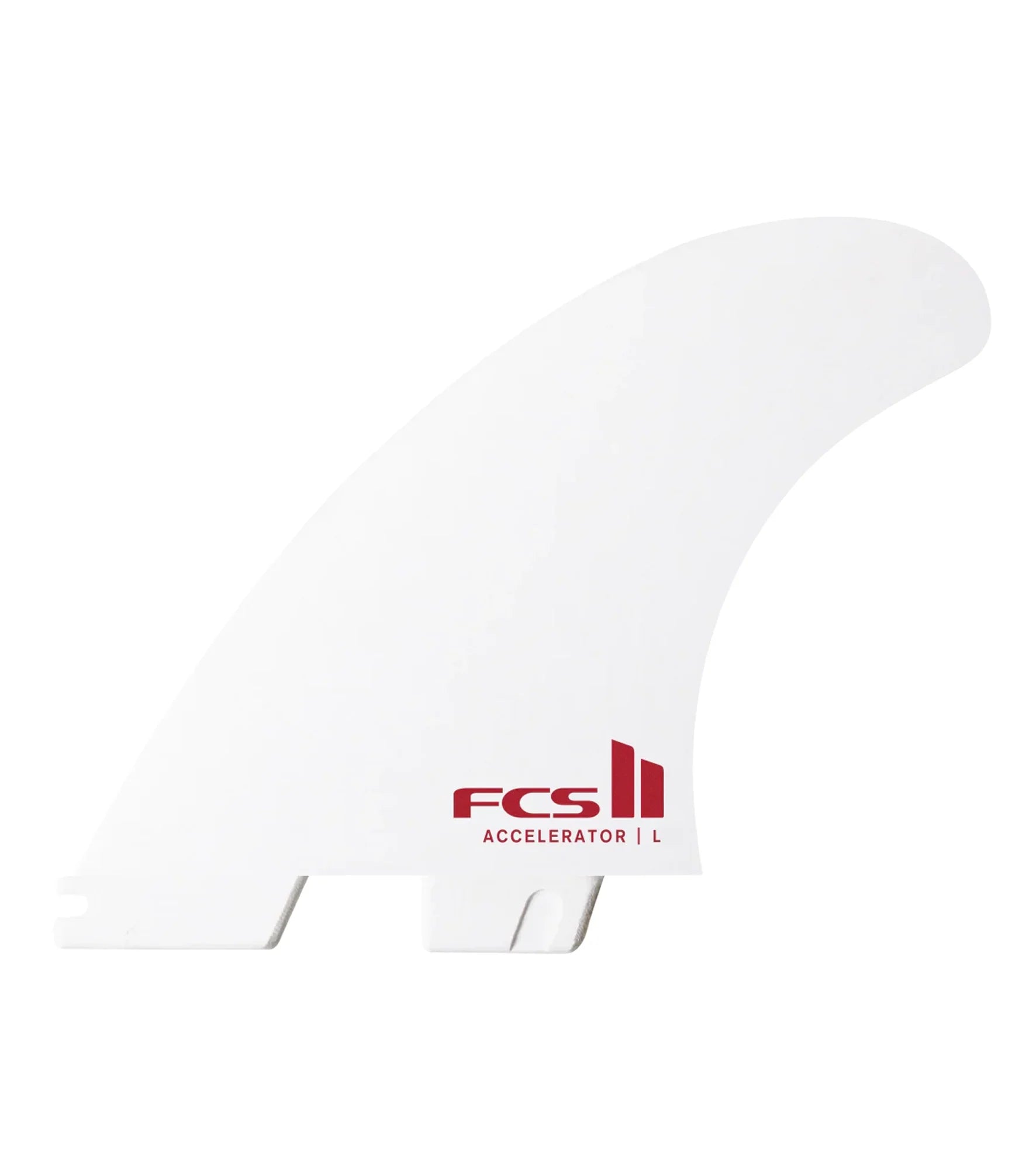 FCS II Accelerator Performance Core Thruster Fins - White Editions