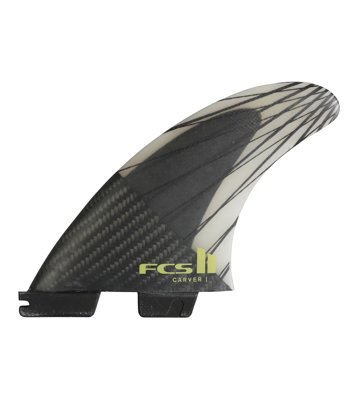 FCS II Carver PC Carbon Thruster Fins - Eucalyptus