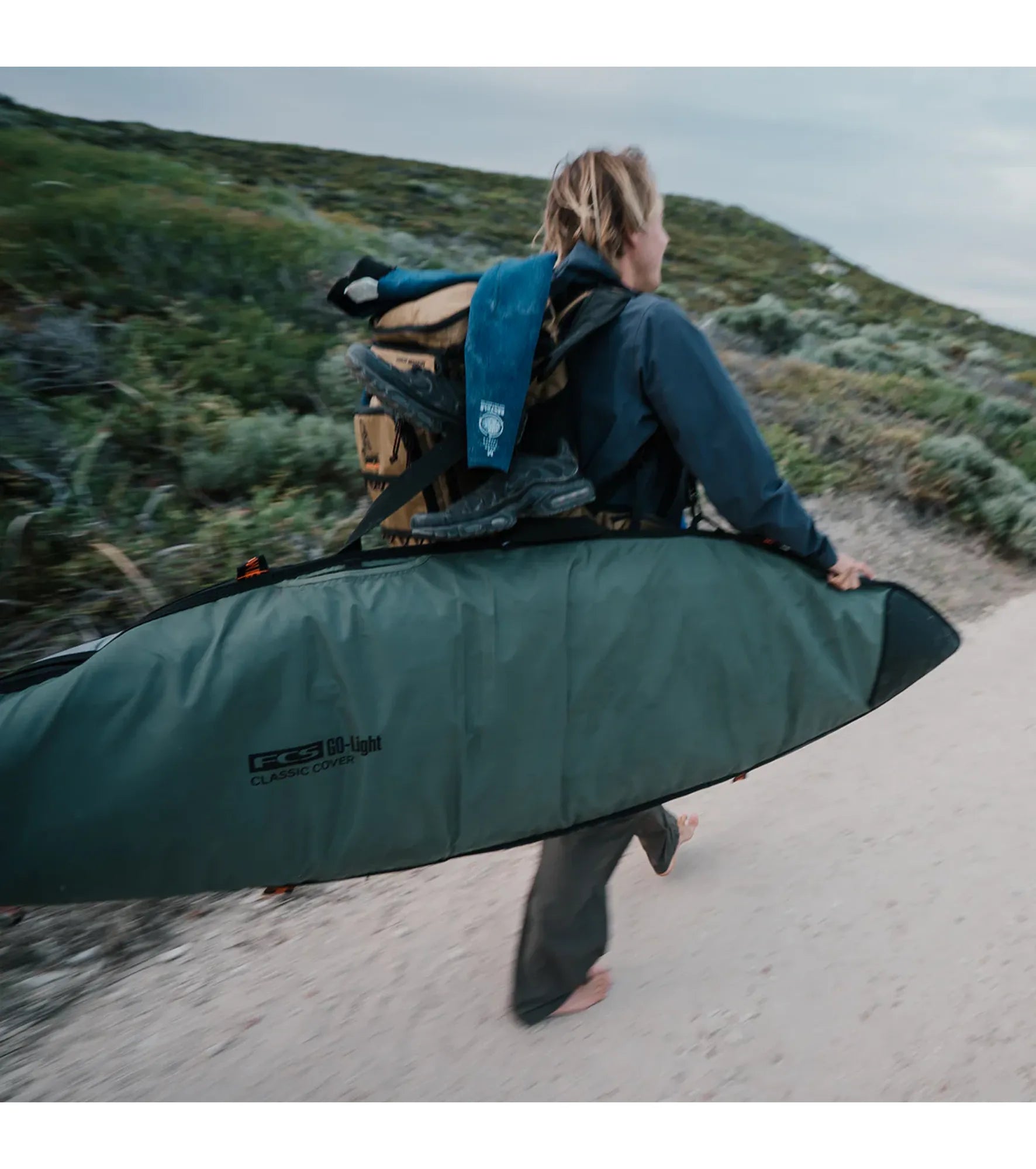 FCS Classic Shortboard Board Bag GO-Light