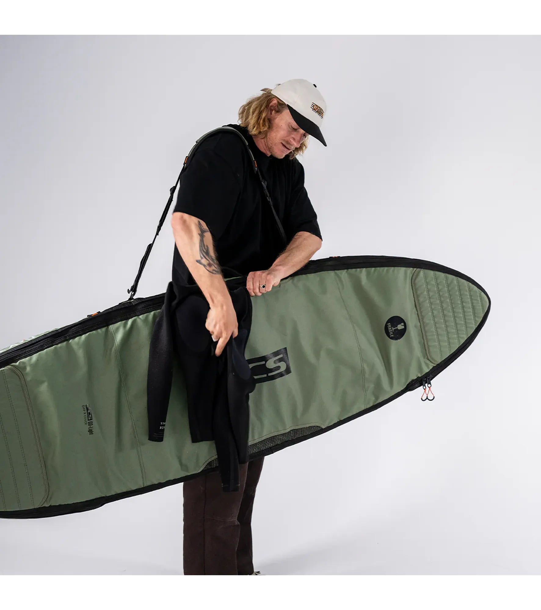 FCS Day-X Longboard Board Bag GO-Light