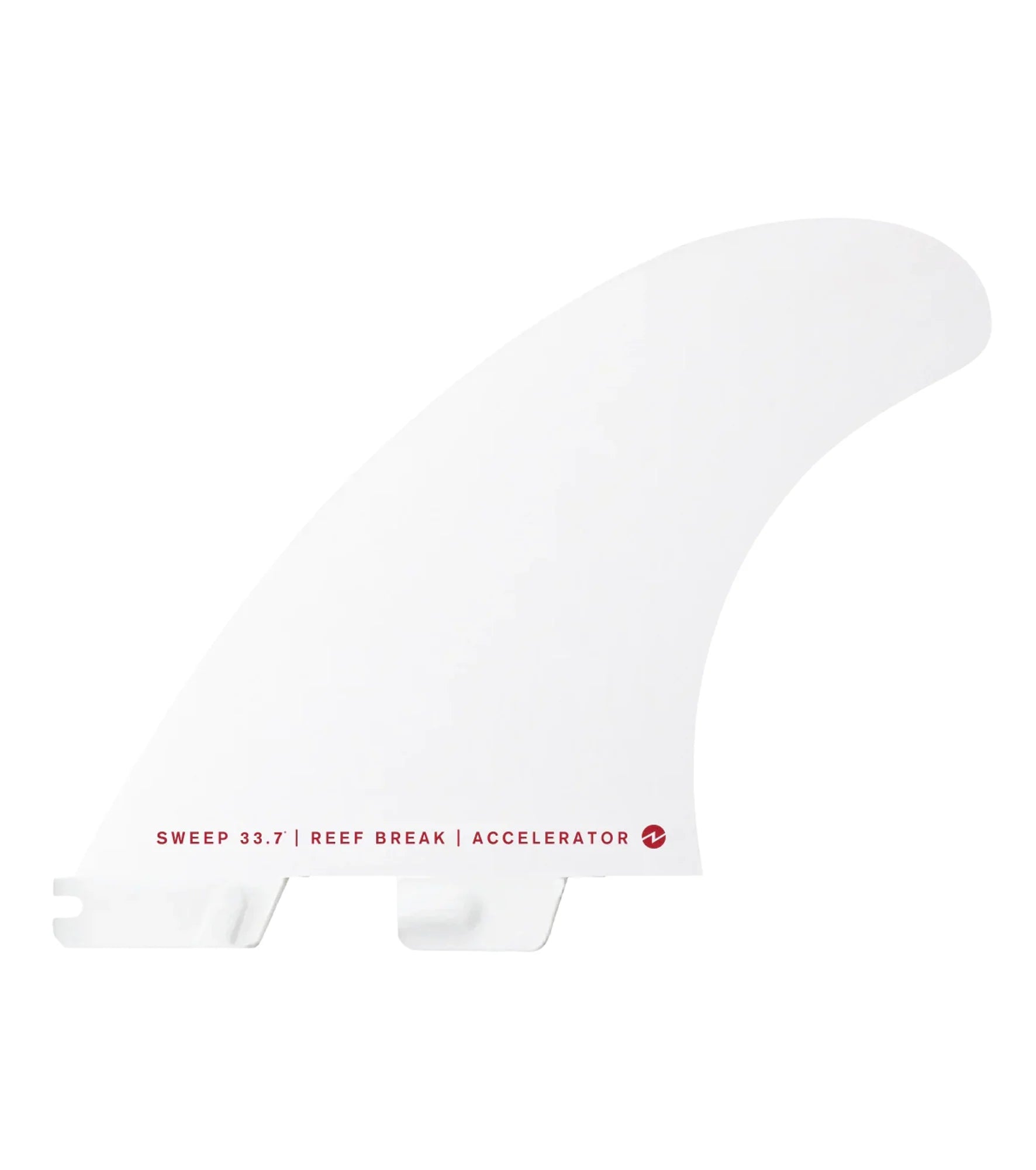 FCS II Accelerator Performance Core Thruster Fins - White Editions