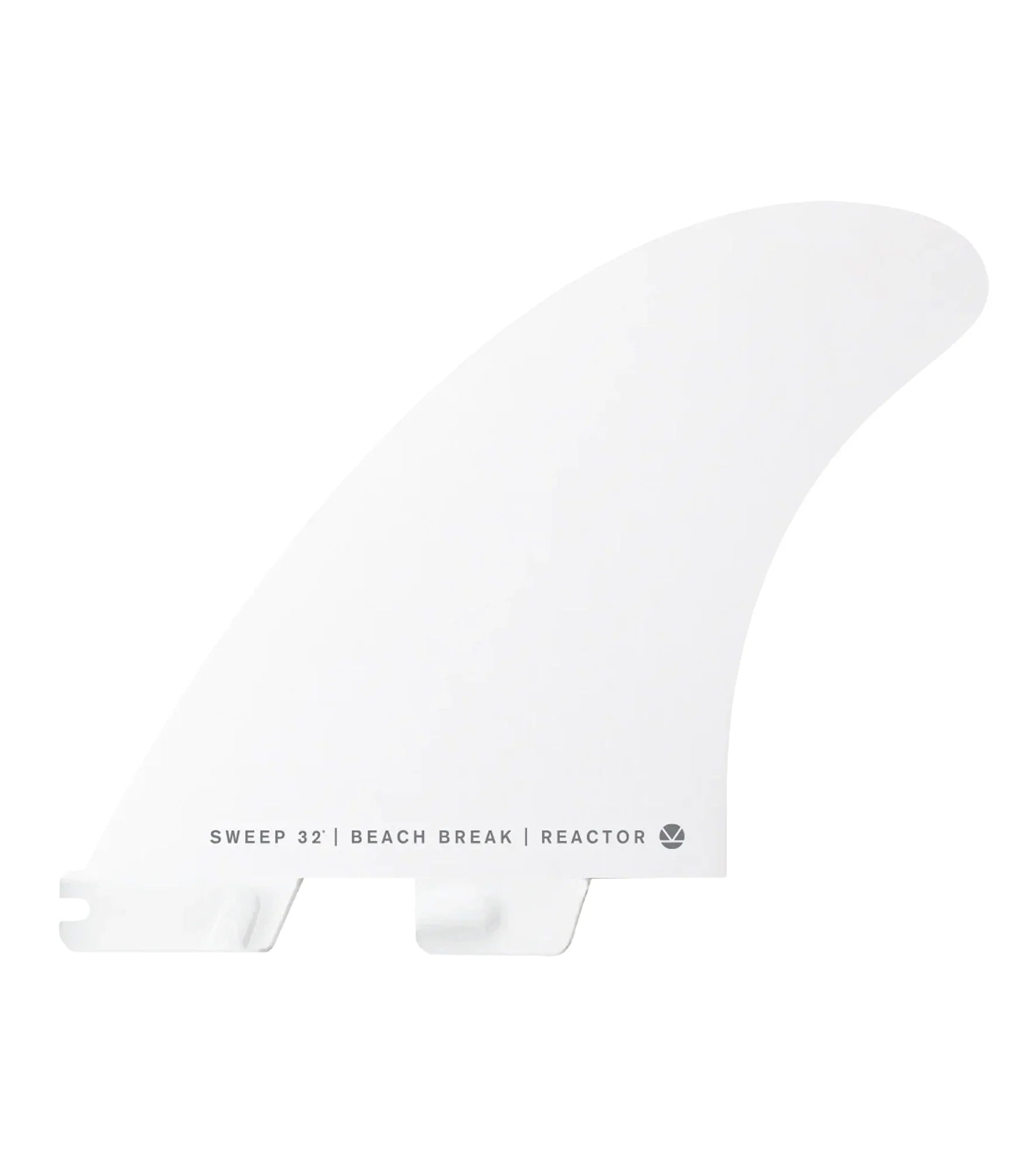 FCS II Reactor Performance Core Thruster Fins - White Edition