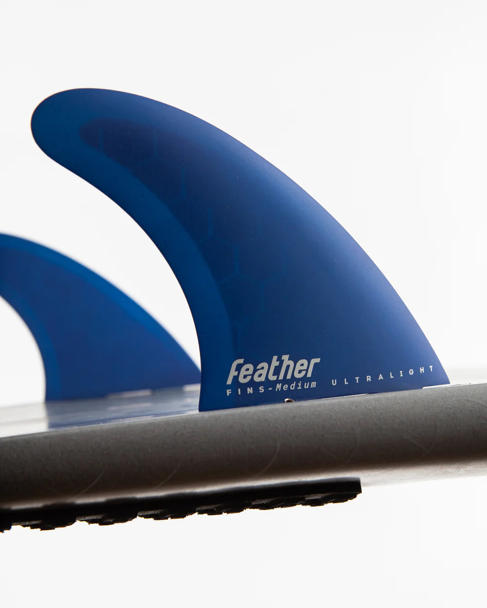 Featherfins Single Tab Futures Ultralight Blue Thruster