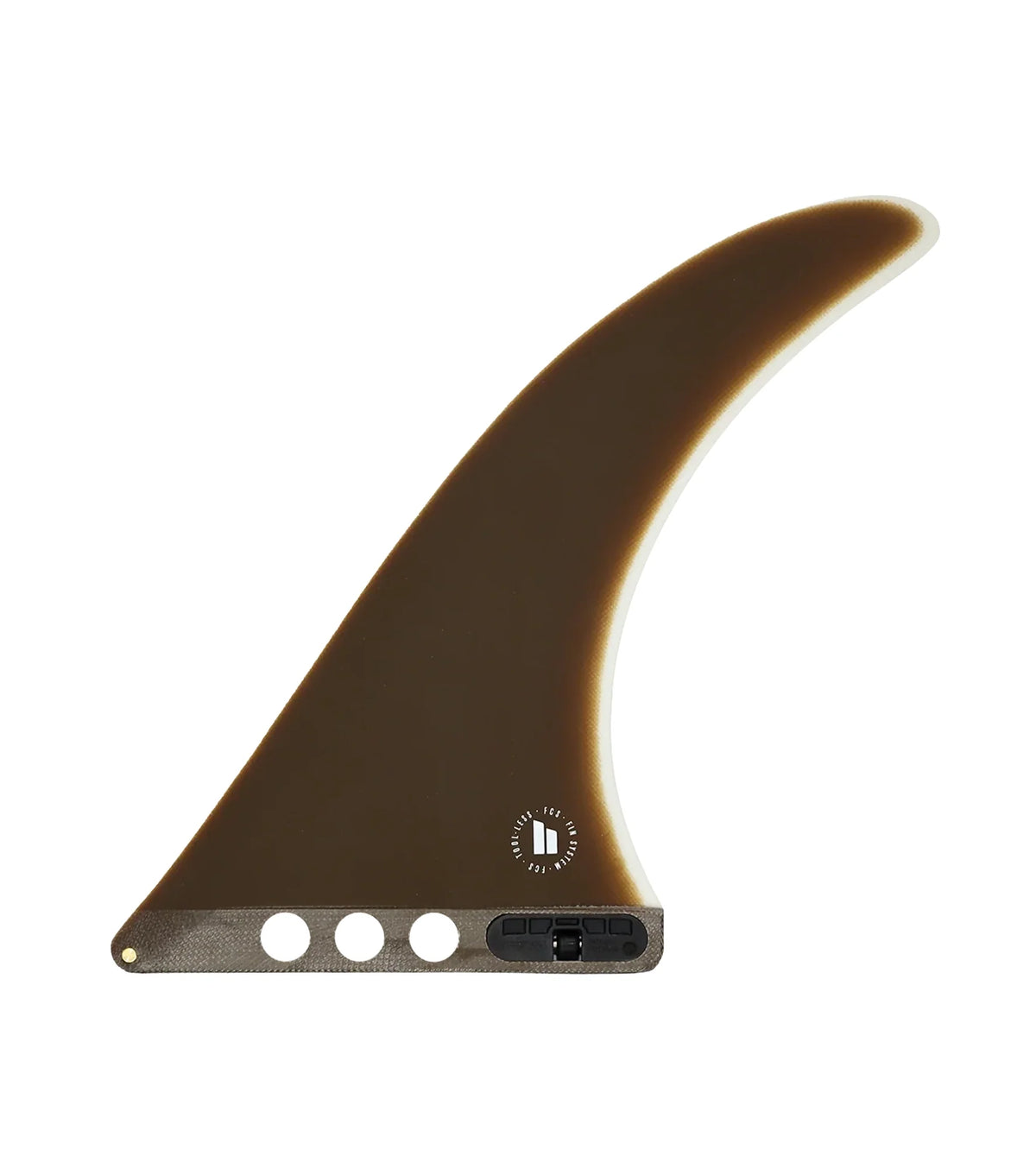 FCS II Flow III Performance Glass Single Fin - Cacao