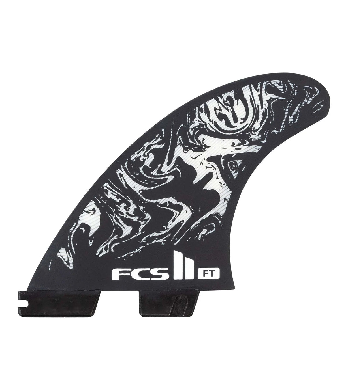 FCS II Filipe Toledo Performance Core Thruster Fins - Black / White