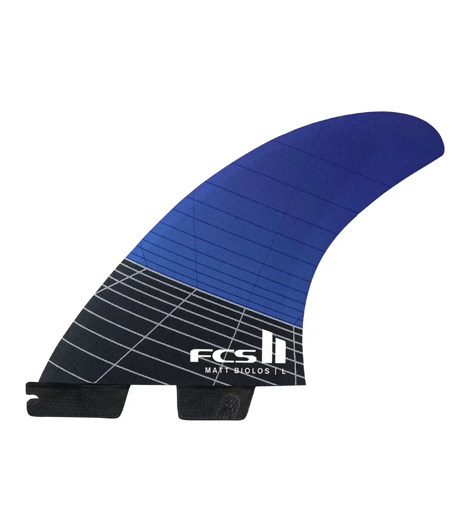 FCS II Matt Biolos Carver PC Carbon Tri-Quad Fins