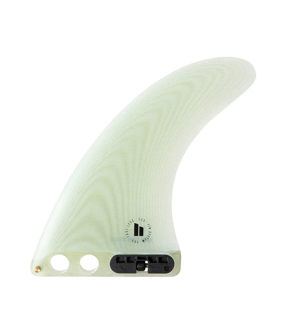 FCS II Mid Single Performance Glass Single Fin - Clear