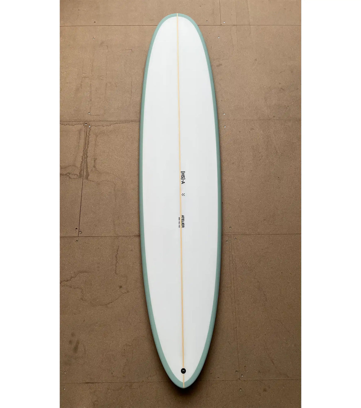 HS Atelier Classic Longboard PU - Futures - 2 + 1 Fin - Teal