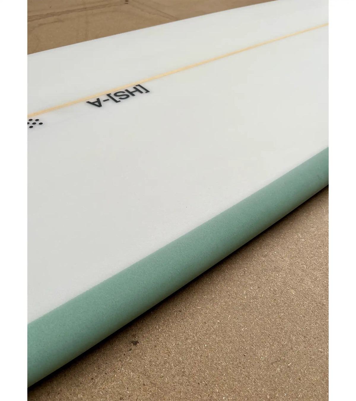 HS Atelier Classic Longboard PU - Futures - 2 + 1 Fin - Teal