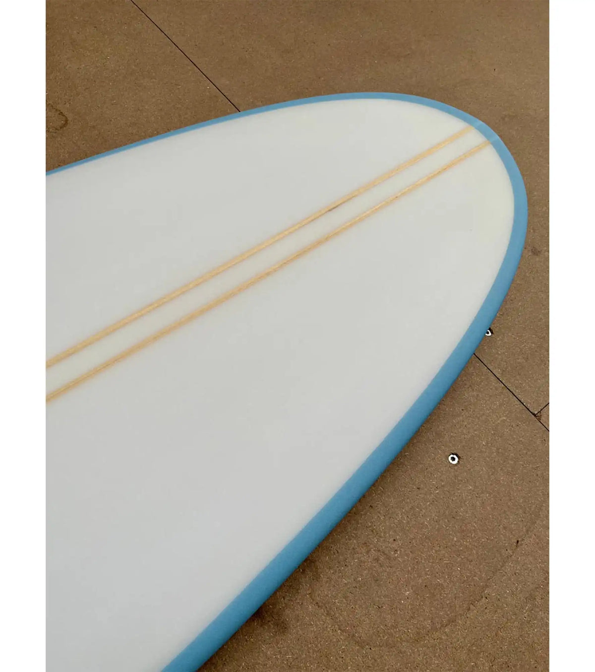 HS Atelier Retro Longboard PU - Single Fin - Blue Moss