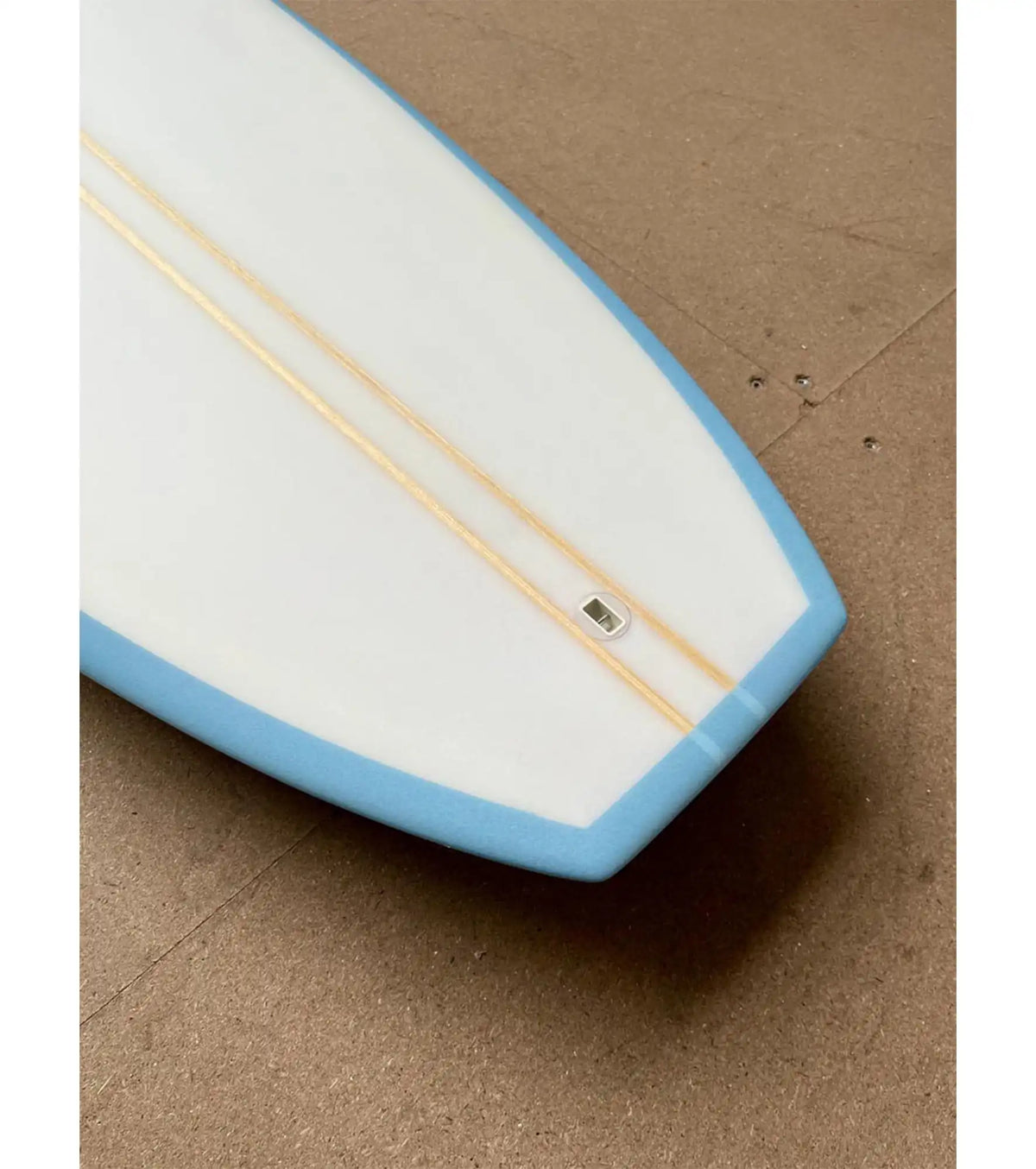 HS Atelier Retro Longboard PU - Single Fin - Blue Moss