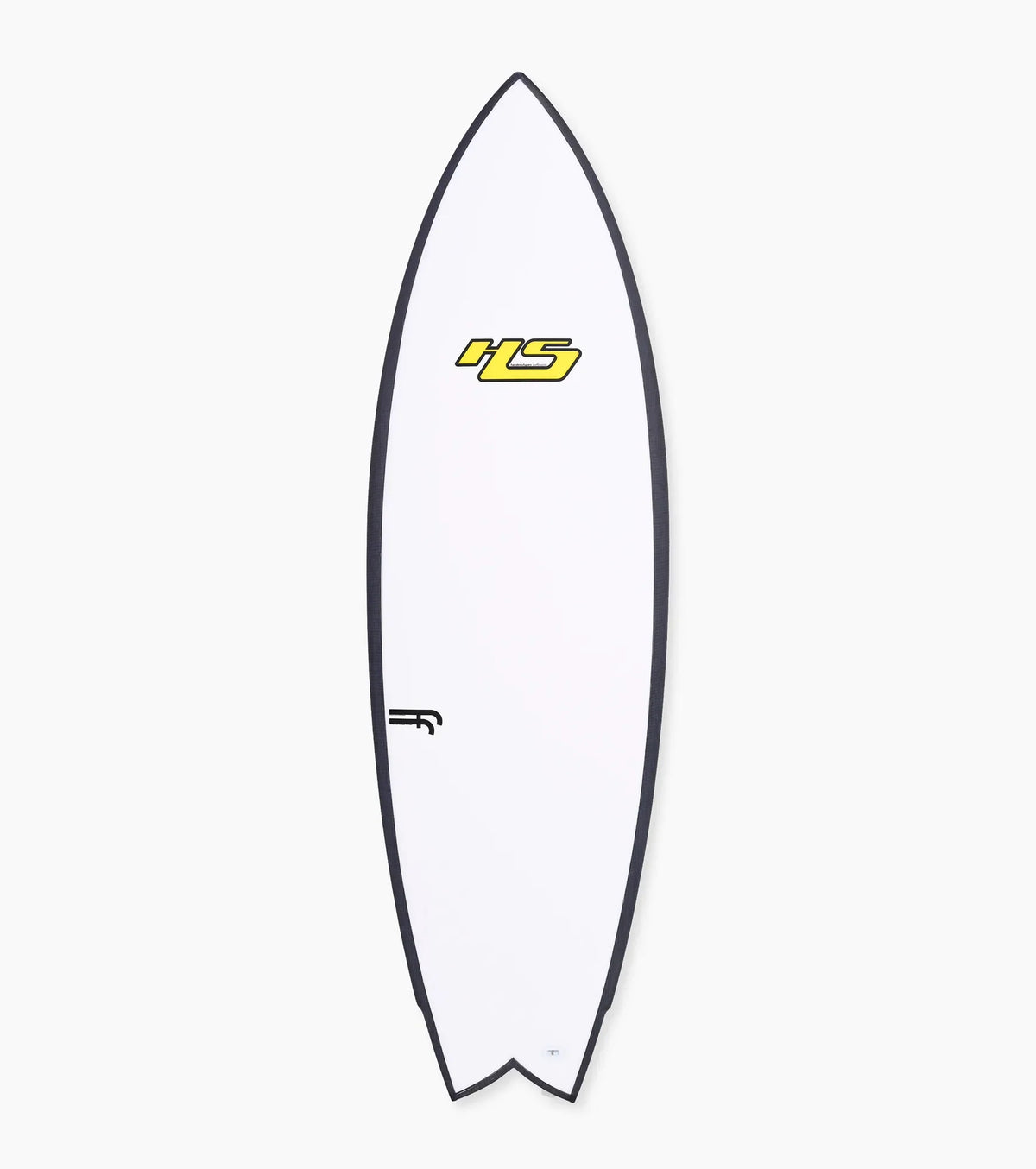 Haydenshapes Misc FF - FCS II - 2 + 1 Fin - Yellow Logo