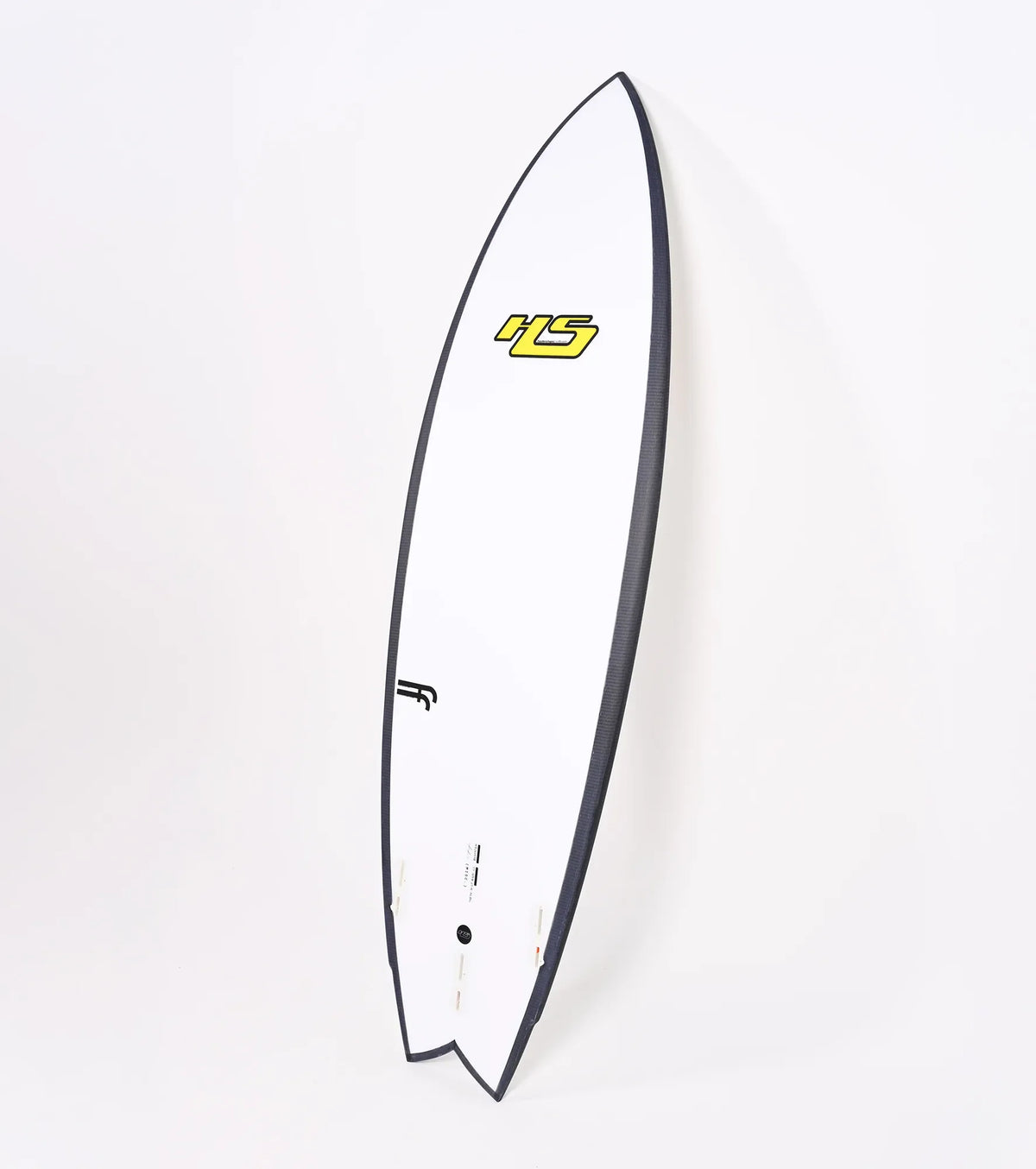 Haydenshapes Misc FF - FCS II - 2 + 1 Fin - Yellow Logo