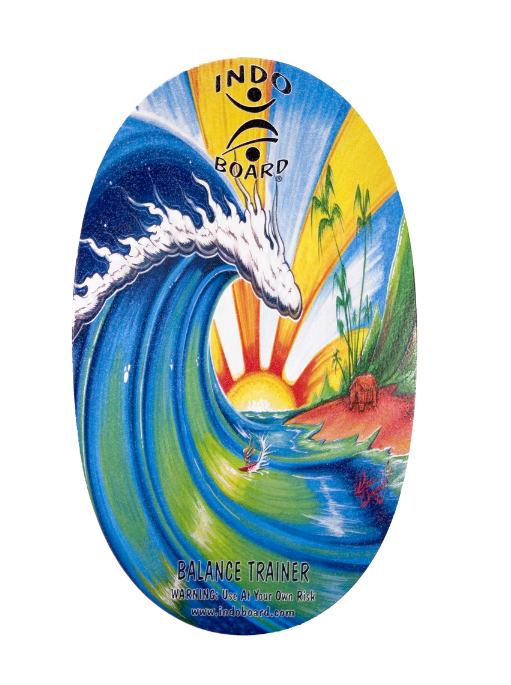 Indoboard - balance board Original - Bamboo Beach surfshop noordzee boardstore webshop testboards