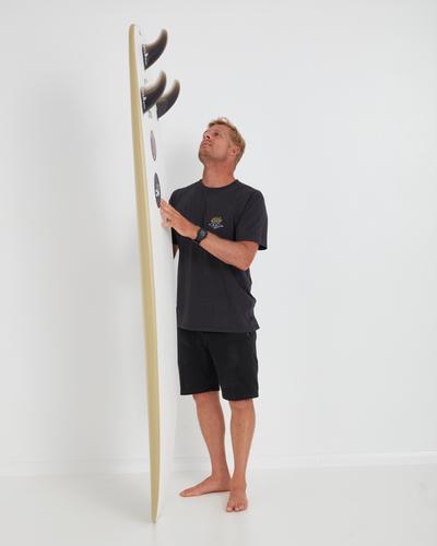 Mick Fanning Softtop MF Surfboards The Beastie White Noordzee Boardstore Surfshop Scheveningen 4