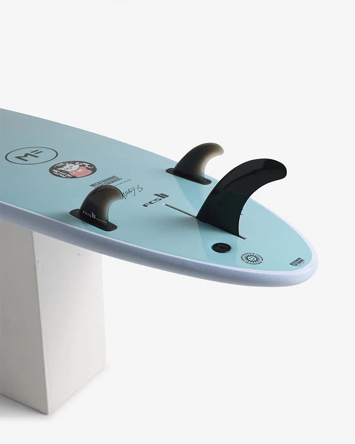 Mick Fanning Surfboards Alley Cat Super Soft Sky/Teal FCSll