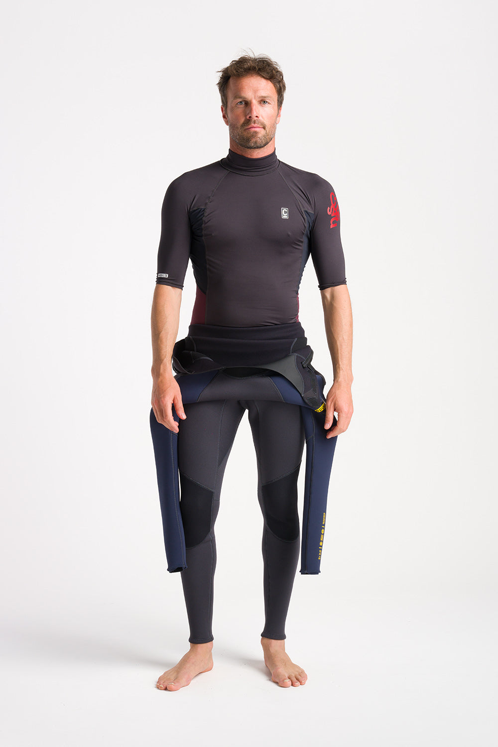 C-Skins  NuWave Rash X Mens SS Vest