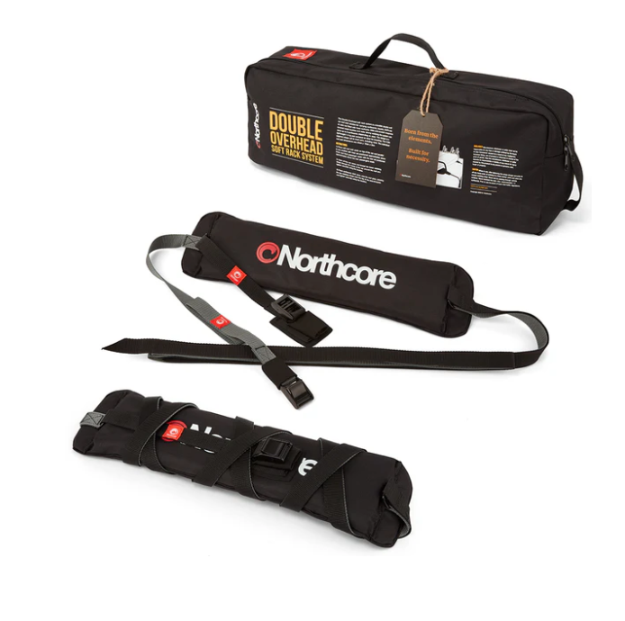 Northcore “Double Overhead” Soft Roofracks Noordzee Boardstore Surfshop Scheveningen Auto dakdrager 