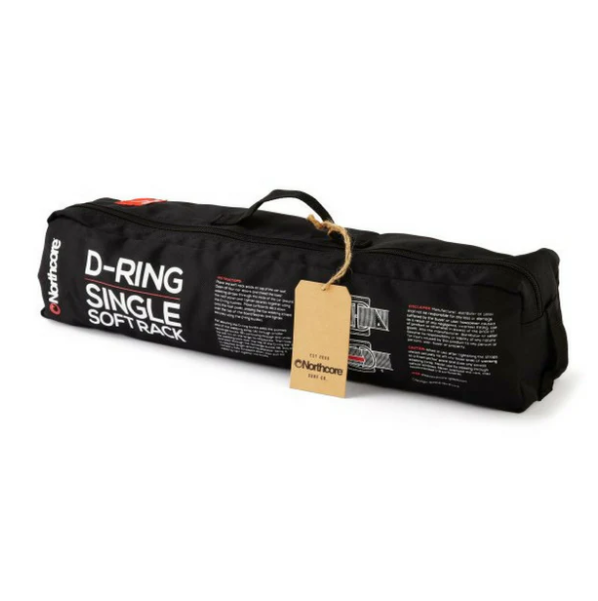 Northcore “Single Overhead” Soft Racks D-Ring surfboard