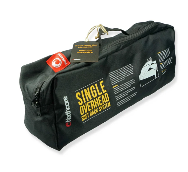 Northcore “single overhead” soft roofracks  Noordzee Boardstore surfshop Scheveningen 2