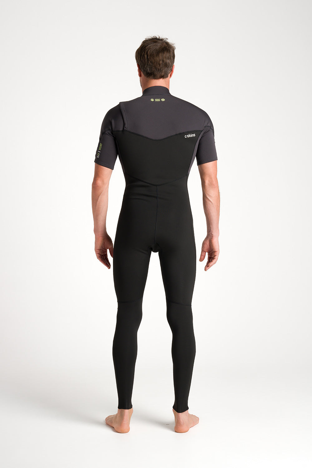 C-Skins NuWave Session Lite 2:2 Mens FL Chest Zip SArm Steamer