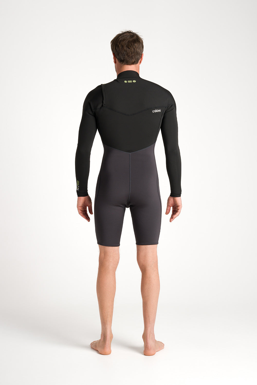 C-Skins Wetsuits Session 3:2 Mens GBS Chest Zip Spring - BK-MX-SF - L BK-MX-SF Noordzee Boardstore surfshop Scheveningen