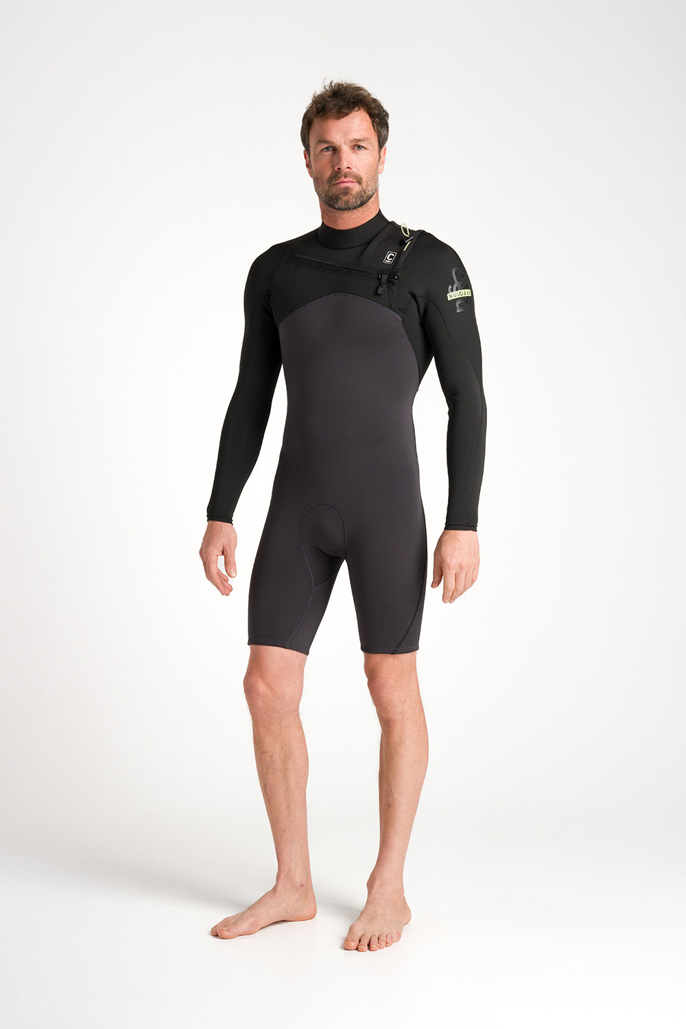 C-Skins NuWave Session Lite 2:2 Mens FL Chest Zip Spring