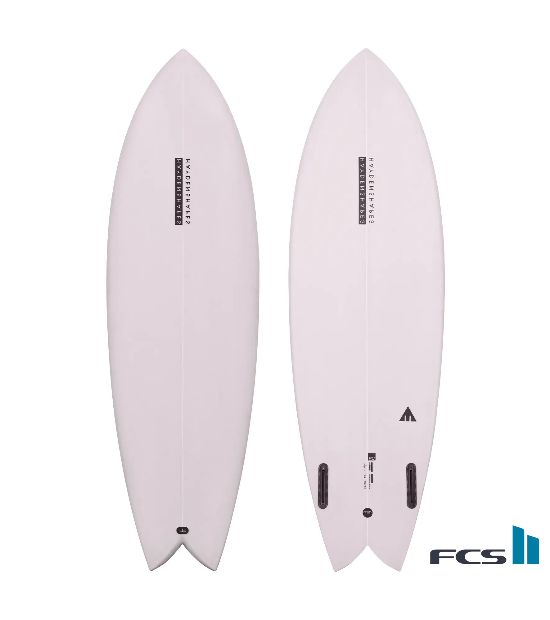 Haydenshapes Hypto Krypto TWIN PU - FCS II - 2 Fin