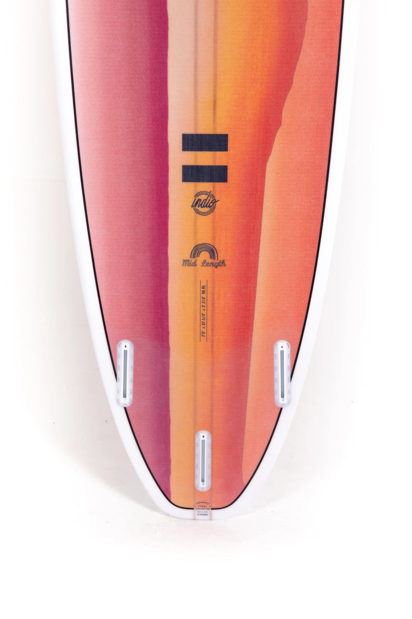 Indio Surfboards - Mid Length - India Gold