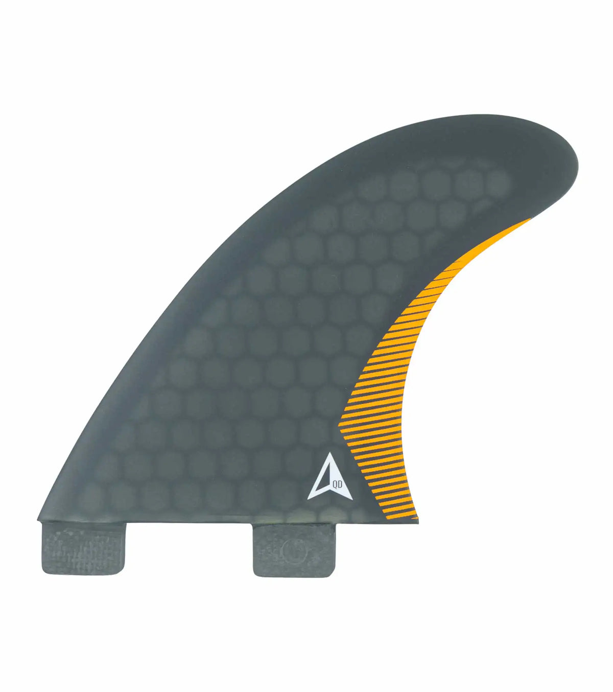 ROAM Quad Rear Fins Dual Tab - Smoke