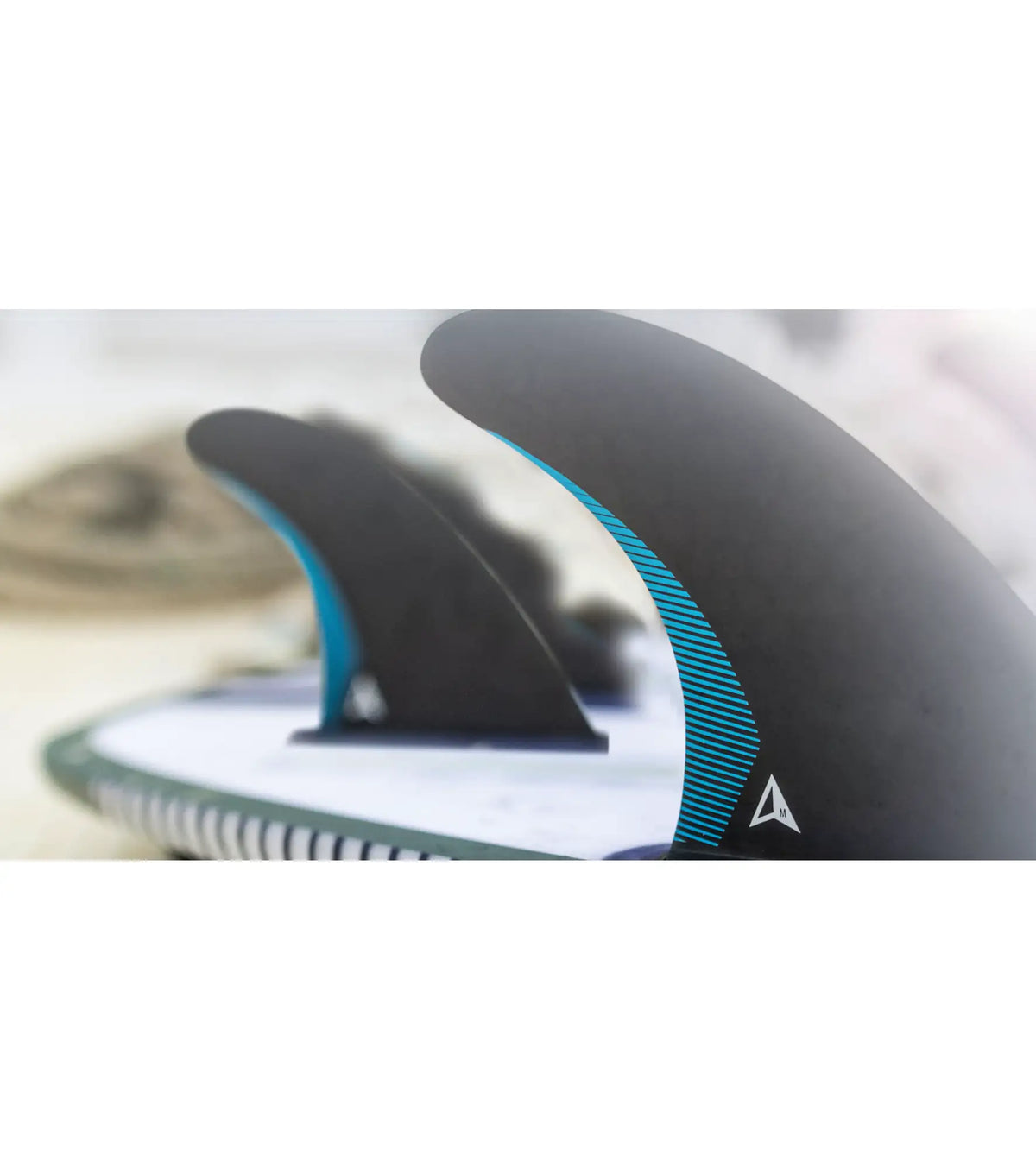 ROAM Quad Rear Fins Single Tab - Smoke