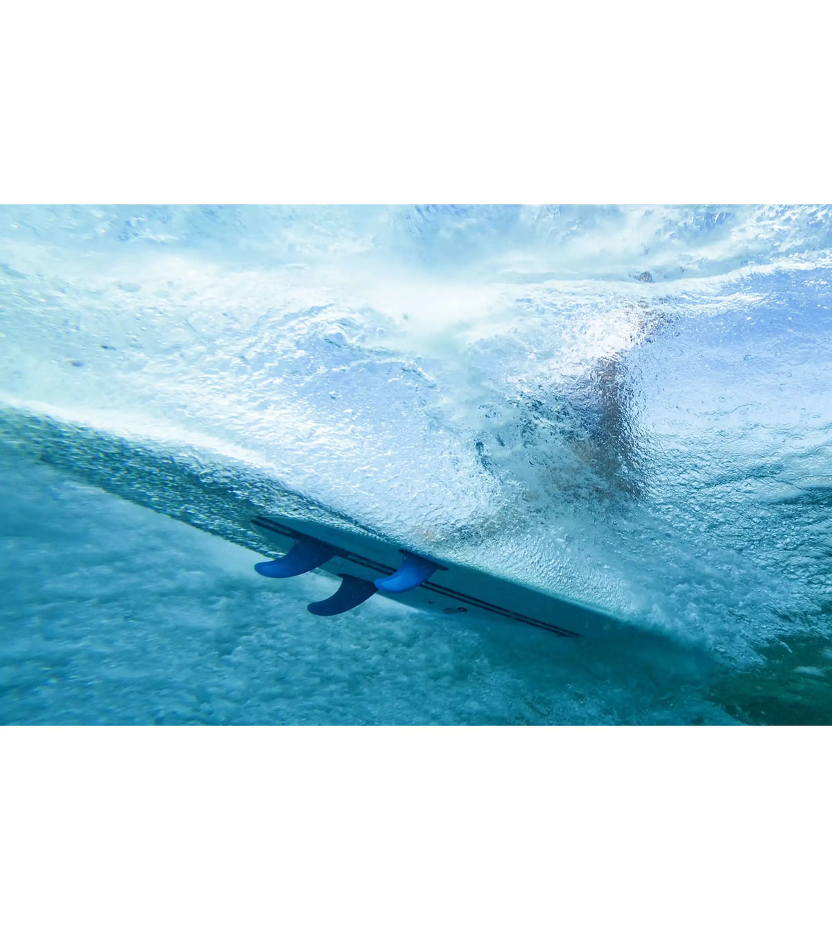 ROAM All Round Thruster Fins Dual Tab - Smoke