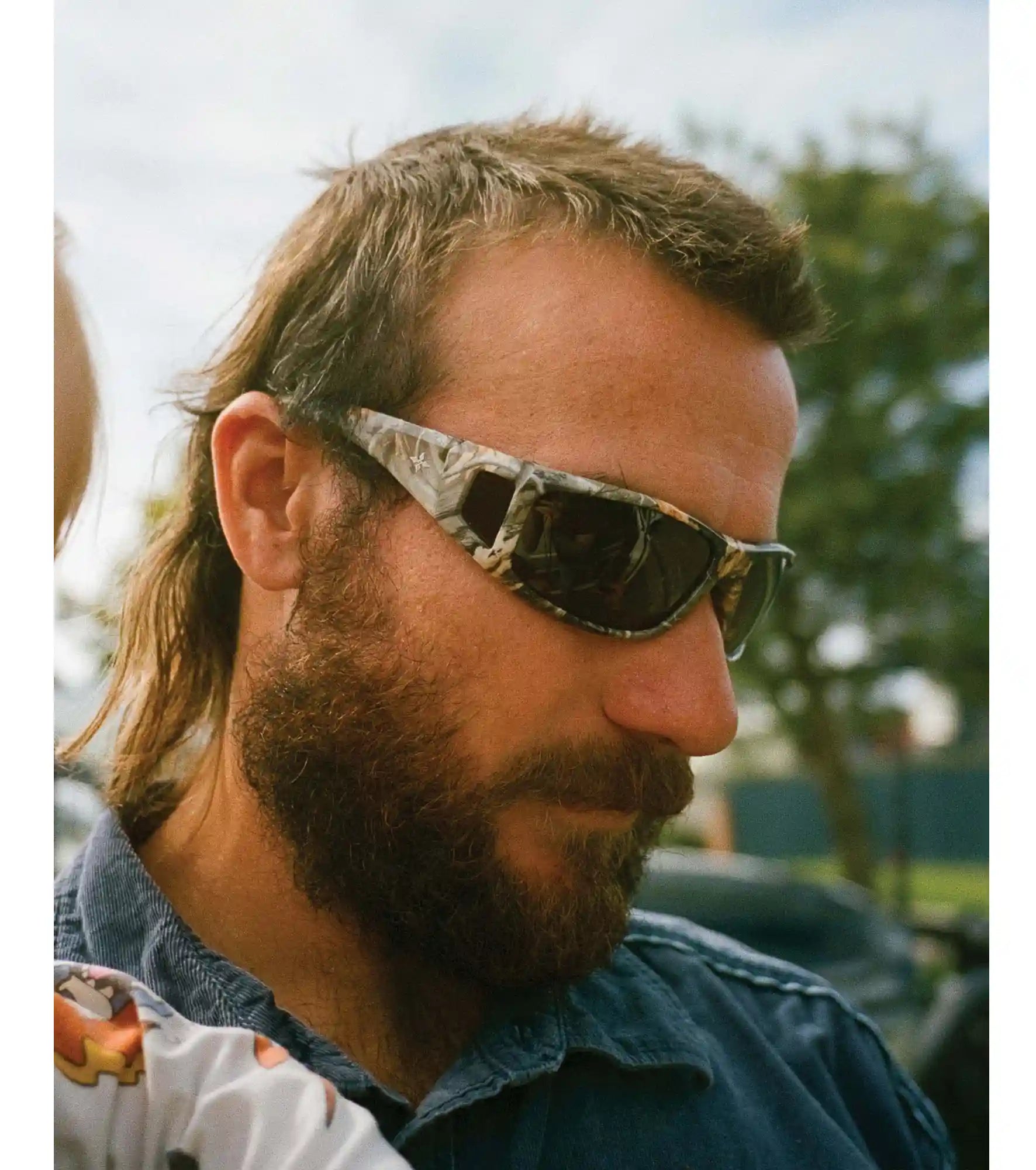 Ritual Vision - Dragster - Matte Black / Blue Reflective - Polarised