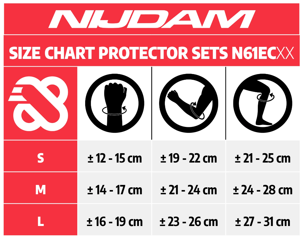 SKATE Protection Set - Kids - NEO NERO ( S - M - L )