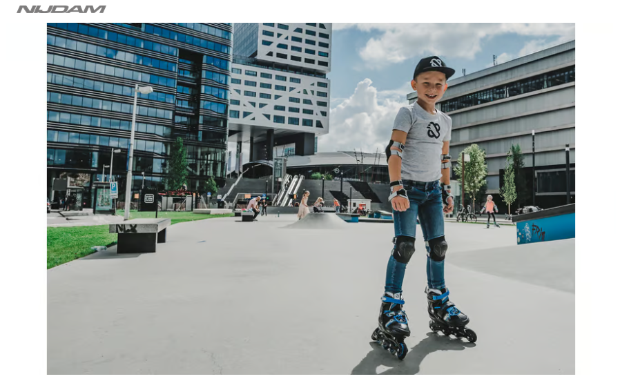 SKATE Protection Set - Kids - NEO NERO ( S - M - L )