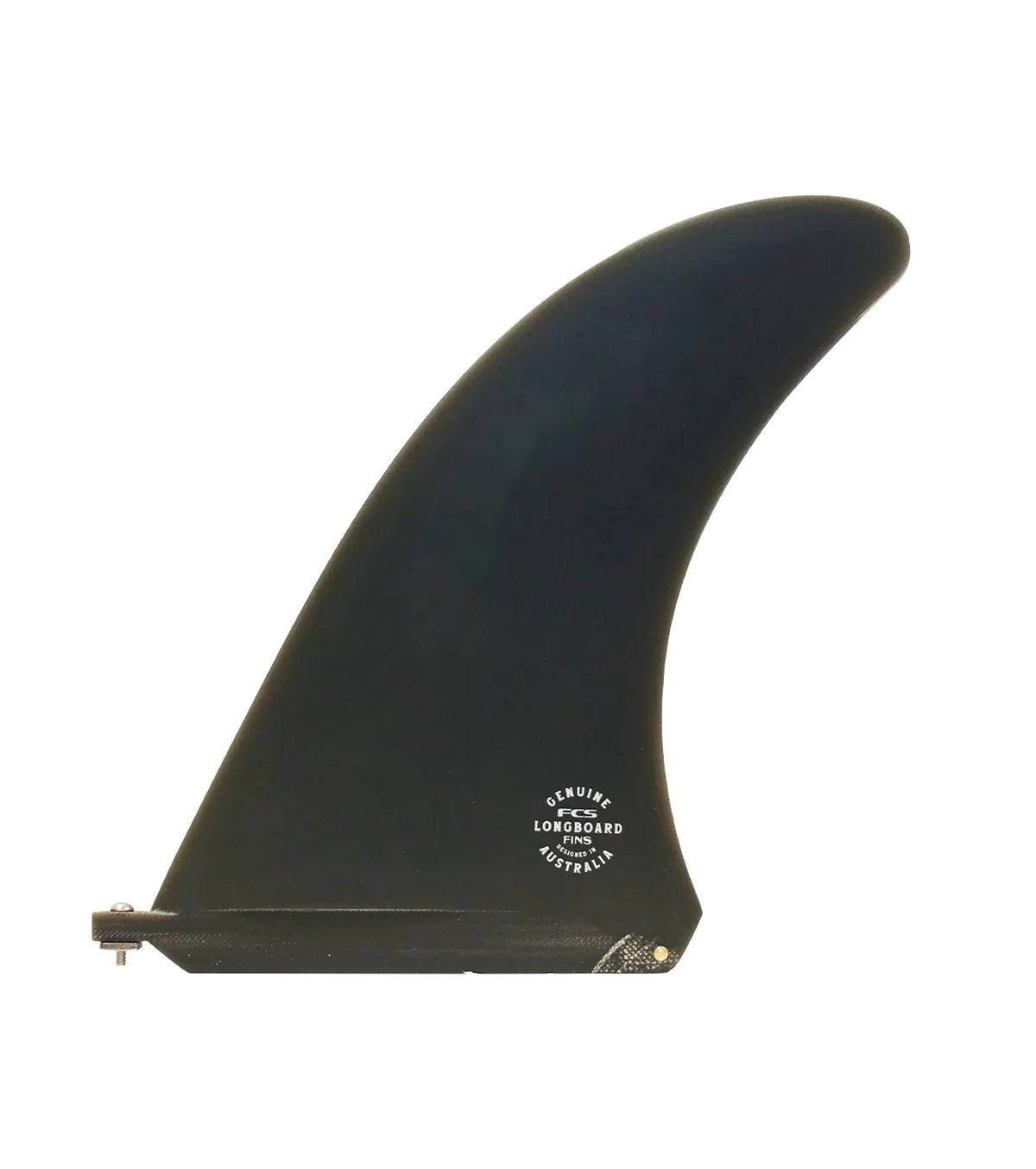 FCS Noserider Screw and Plate Performance Glass Single Fin - Kelp