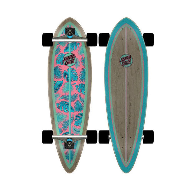 Santa Cruz Skateboard Cabana Dot 33" Pintail Longboard complete Skateshop Scheveningen 3