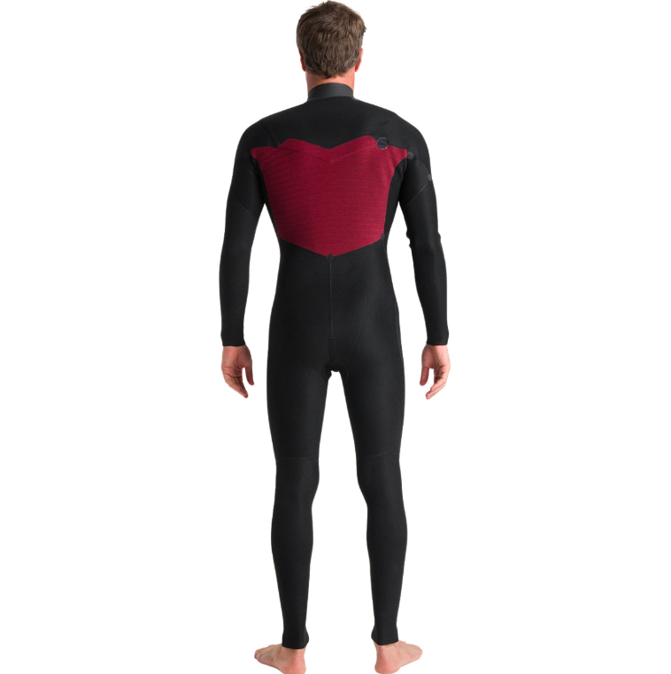 C-SKINS Mens NuWave Session 4/3mm Chest Zip Wetsuit