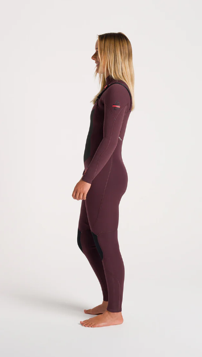 C-Skins NuWave ReWired 4:3 Womens GBS Chest Zip Steamer