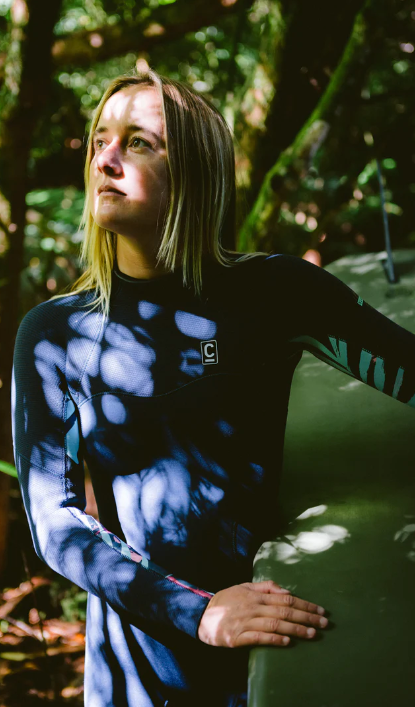 C-Skins  Womens Wetsuit Solace BLUESTONE TROPICAL
