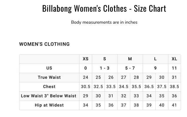 Billabong Tropic Surf Print Ladies Short Sleeve