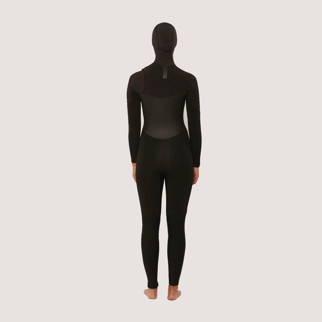 Sisstrevolution Wetsuit Womens 7 Seas Hooded 5:4 Noordzee Boardstore Surfshop the netherlands Europe Surfing  2