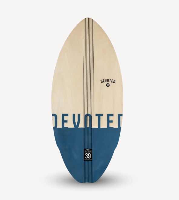Skimboard Devoted Fibreglass Laminated "The Captain" (39" 41" 44")