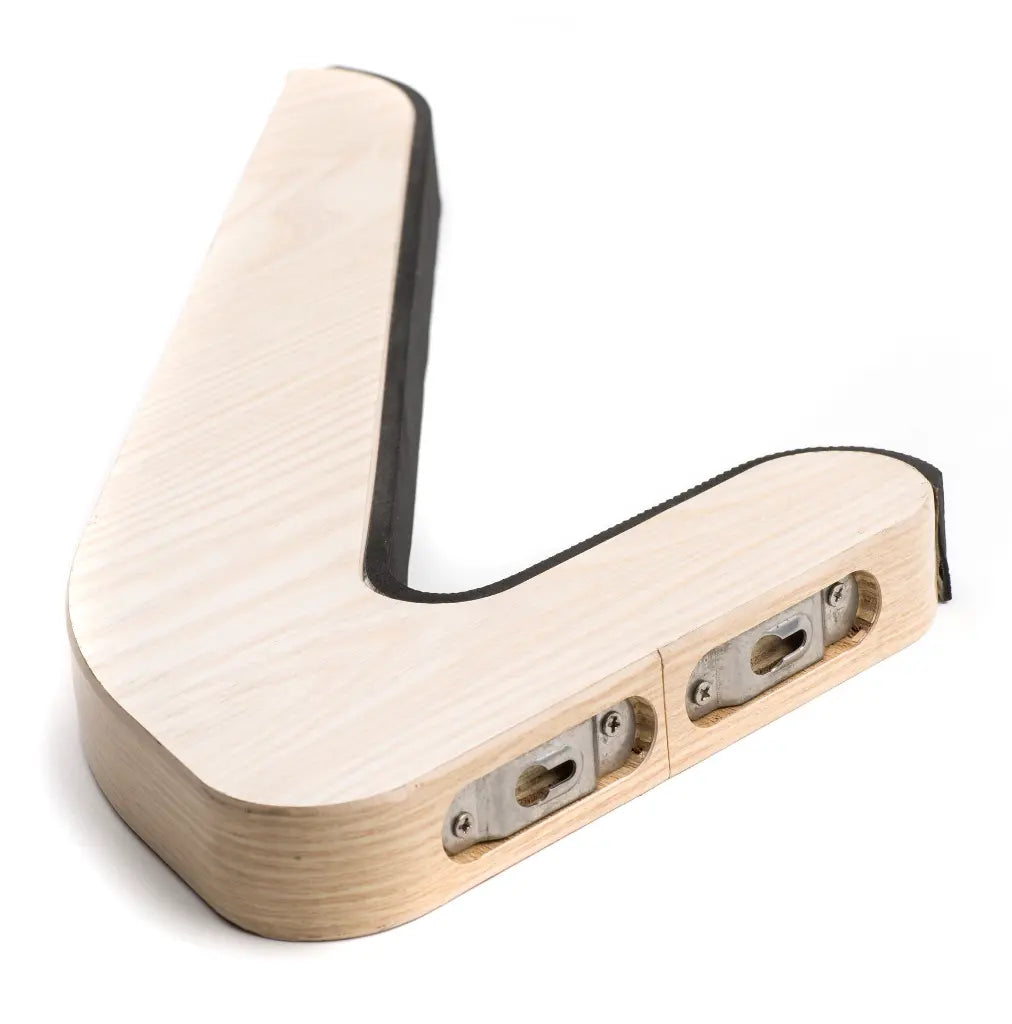 surfboard rek rack wall hanger noordzee waddeneiland waddenzee surf surfing display wood hout longboard takayama 2